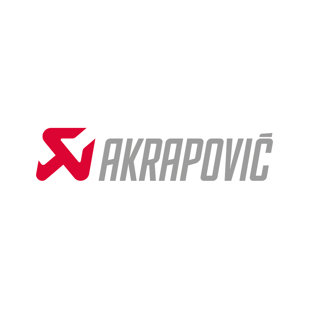 Akrapovic White Logo Full