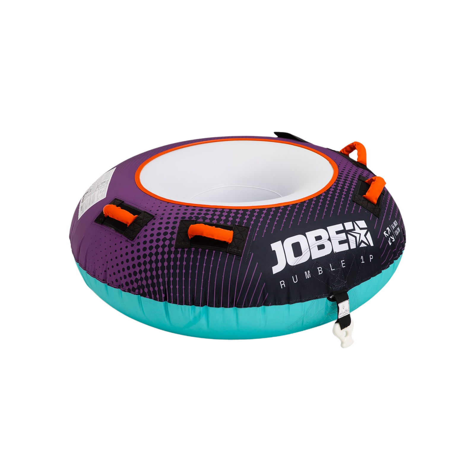 JOBE გასაბერი წყლის დონატი Jobe Rumble Purple - Image 1